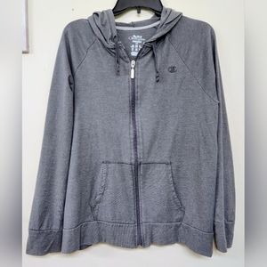 💲5️⃣Champion Zip Up Hoodie Gray Hoodie